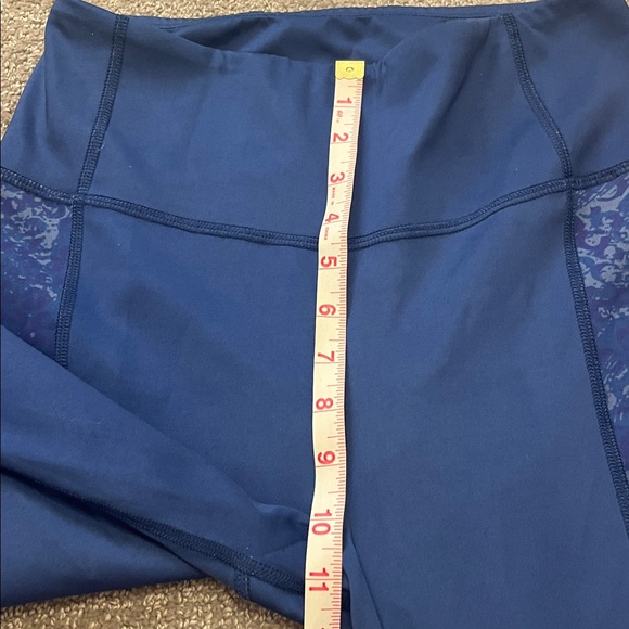 Anthropologie Daily Practice Blue Leggings Size M - Picture 5 of 8